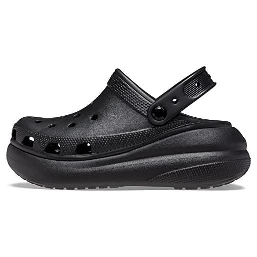 Crocs, slides donna, black, 39 eu