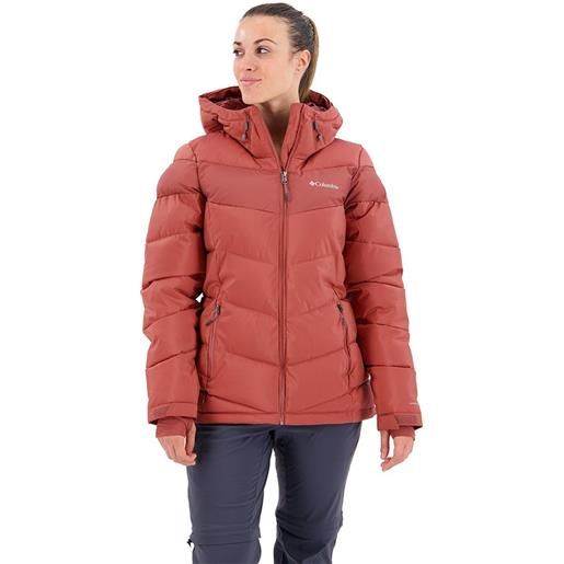 Columbia abbott™ full zip rain jacket rosso l donna