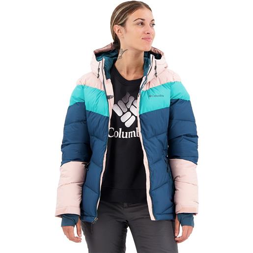 Columbia abbott™ full zip rain jacket blu m donna