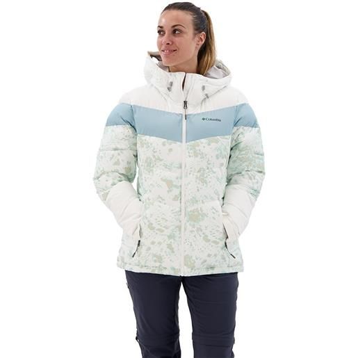 Columbia abbott™ full zip rain jacket bianco xl donna