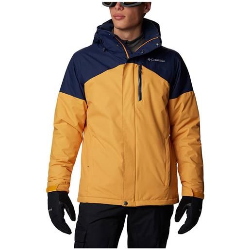 Columbia last tracks™ full zip rain jacket giallo xl uomo
