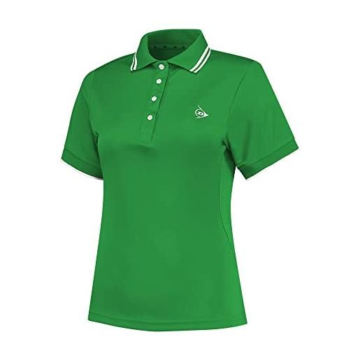 DUNLOP club ladies, polo shirt donna, verde (green), l