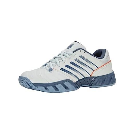 K-Swiss bigshot light 4, scarpe da tennis uomo, blue opal blanc de blanc lolli, 47 eu