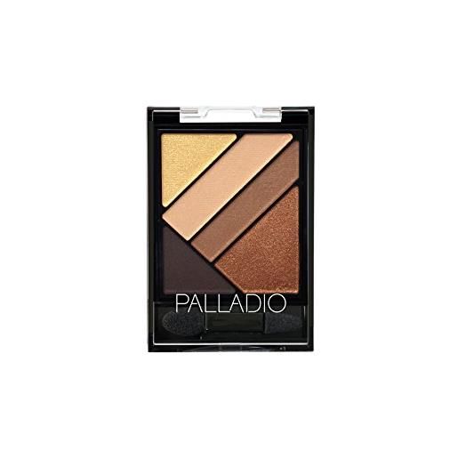 Palladio, silk fx, palette di ombretti wtes01 mystique, 2.6 g
