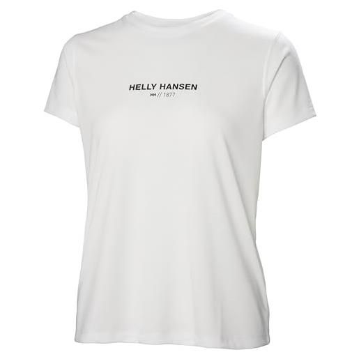 Helly Hansen w allure t-shirt yellow cream womens xs