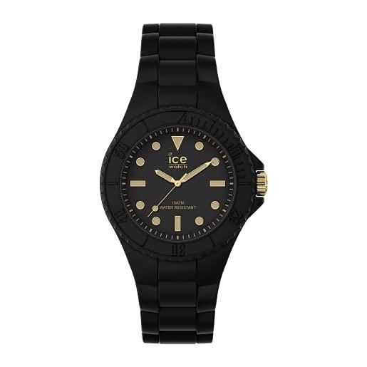 Ice-watch - ice generation black gold - orologio nero da donna con cinturino in silicone - 019143 (small)