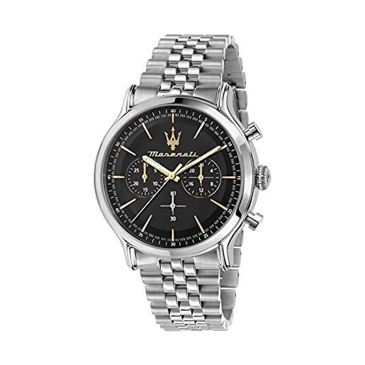 Maserati epoca orologio uomo, cronografo, al quarzo - r8873618017