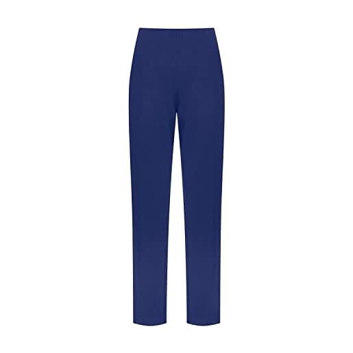RAGNO pantalone in jersey di viscosa crêpe art. D987pe (3, 516 blueberry)