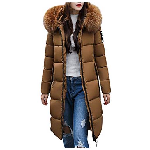 Abbigliamento donna giacca, cappotto con collo di pelliccia
