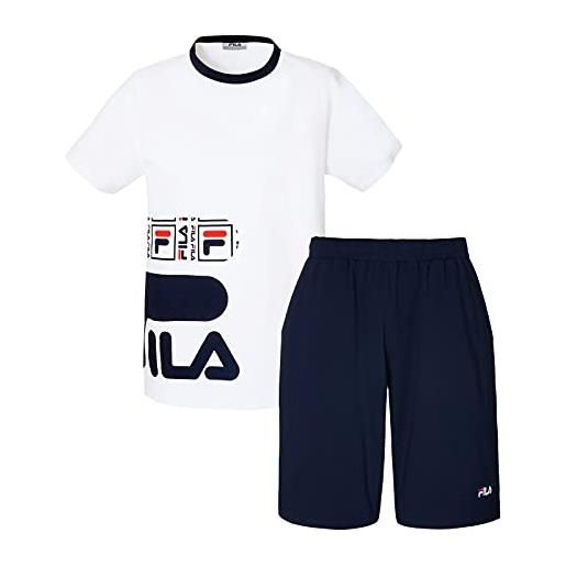 FILA pigiama da uomo shorty, - 300 bianco. , xxl