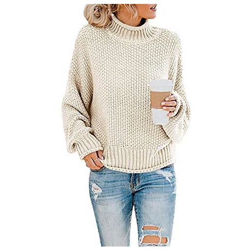 ORANDESIGNE maglione donna primavera invernali felpa sweatshirt oversize pullover manica lunga casual moda girocollo tops sweater a bianco xs