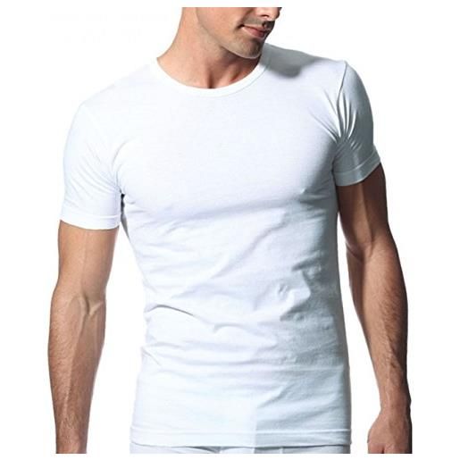 RAGNO maglietta manica corta girocollo bipack art. 601417 (7 it, nero)