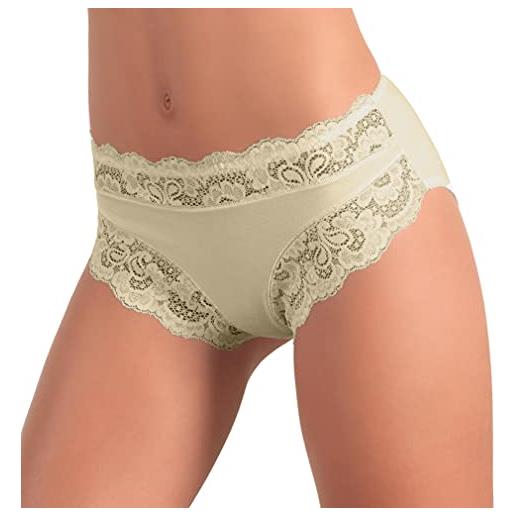 Slip Donna In Cotone Modal - Con Pizzo, Confezione 6-12 Pezzi, Comodi E Morbidi - Foto 10