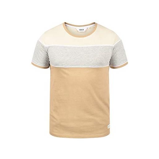 !Solid sinor maglietta a maniche corte t-shirt con stampa da uomo con girocollo cerniera in cotone 100% , taglia: m, colore: ivy green (3797)
