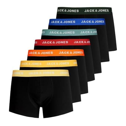 JACK & JONES trunks 7-pack trunks black m black m
