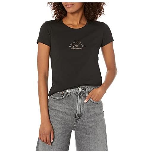 Emporio Armani underwear t-shirt basic cotton, t-shirt donna, nero (black r223), xl