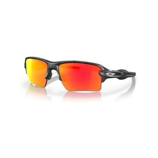 Oakley flak 2.0 xl 918886 occhiali, nero (black camo/prizmruby), 59 unisex-adulto