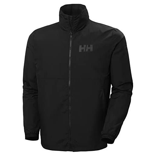 Helly Hansen hp light windbreaker 2.0 giacca a vento, 990 black, m uomo