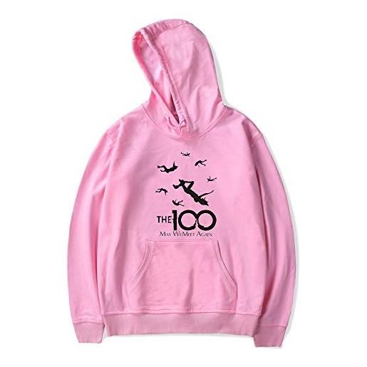 WAWNI 2020 hot tv series il 100 merch hoodies donna/mens manica lunga pullover felpe harajuku casual con cappuccio marina militare m