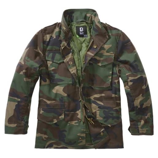 Brandit Brandit kids m65 standard jacket, giacca unisex bambini e ragazzi, verde (olive), xl 158