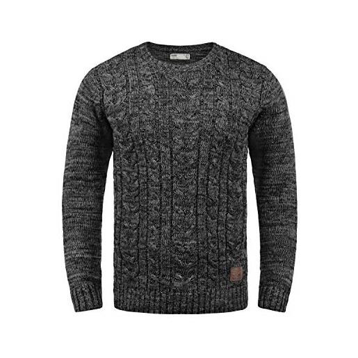 Solid philemon - maglione da uomo, taglia: l, colore: dune (5409)