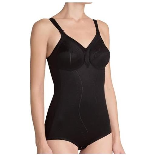 Triumph donna doreen + cotton 01 bs, bodysuits, black, 8