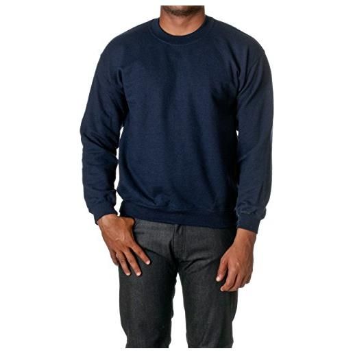 Gildan crewneck sweatshirt camicia, marina militare, l uomo