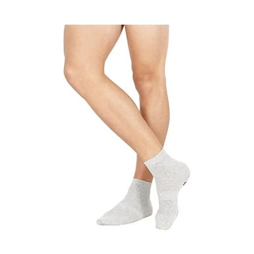 POMPEA 9 paia bike socks cotone, bianco 43/46