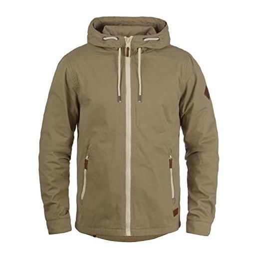 b BLEND blend bobby giacca di mezza stagione piumini giubotto da uomo con cappuccio in cotone 100% , taglia: s, colore: phantom grey (70010)