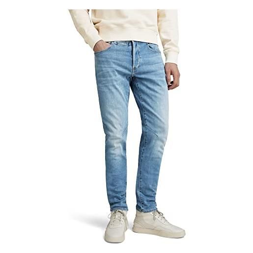 G-STAR RAW d-staq 3d slim jeans donna , blu (worn in himalayan blue d05385-c051-g122), 32w / 32l