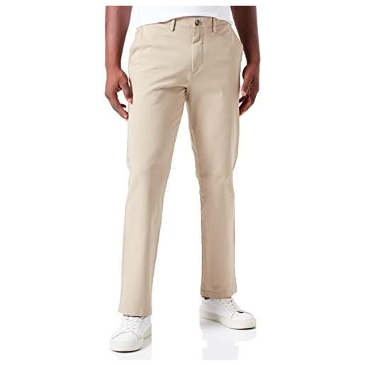 Dockers smart 360 flex chino slim, casual pants uomo, beige (sahara khaki), 40w / 34l