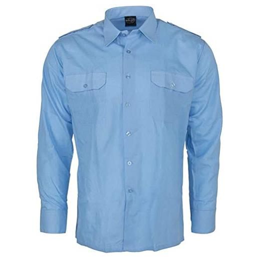 Mil-Tec camicia-10931011 camicia, blau, taglia unica unisex-adulto