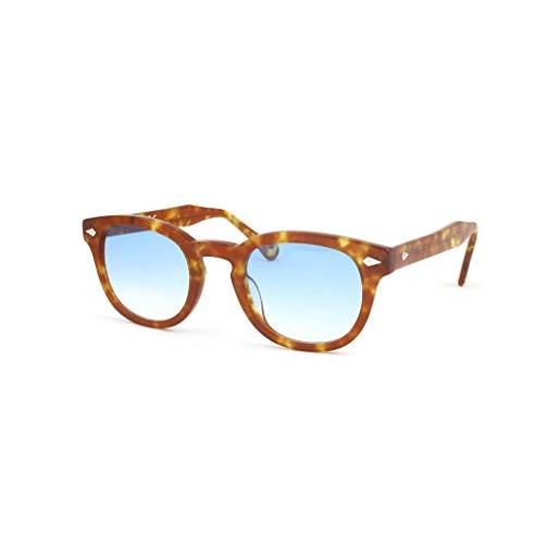 X-LAB xlab 8004 occhiali da sole stile moscot, 48mm, giallo/azzurro, unisex