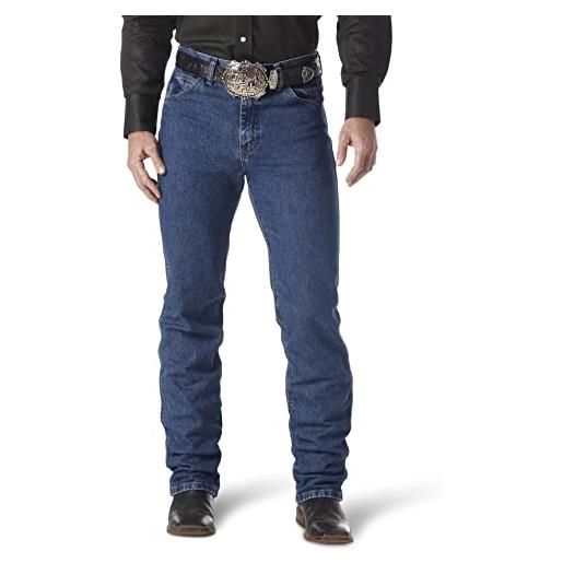 Wrangler jeans da cowboy di alta qualità, taglio slim fit, pre-lavaggio, 30w x 32l uomo