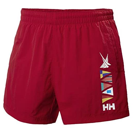Helly Hansen cascais tronco costume a pantaloncino, rosso, xxl uomo