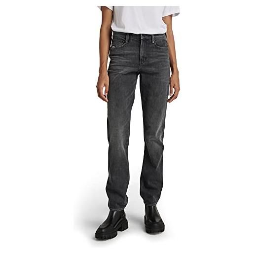 G-STAR RAW noxer straight jeans, grigio (vintage basalt d17192-c293-b168), 27w / 30l donna