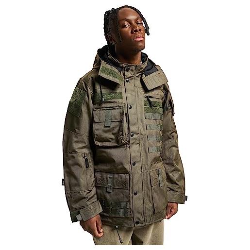 Brandit Brandit performance outdoorjacket, giacca sportiva per attività all'aria aperta uomo, multicolore (darkcamo), l