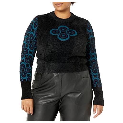 Desigual black jers_rita 2000 maglione, xs da donna