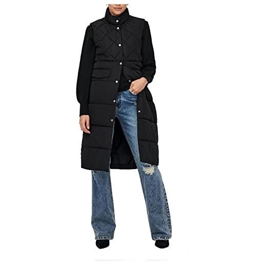 Only gilet trapuntato femminile, nero 1, s