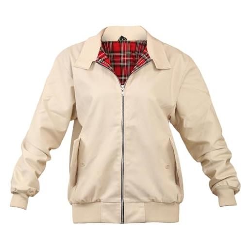Skytex uk harrington, giacca classica, stile retrò, disponibile in 10 colori, taglie xs-8xl verde 3xl