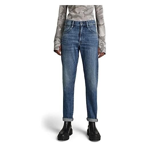 G-STAR RAW women's virjinya slim jeans, blu (worn in deep teal d21078-d164-d325), 31w / 32l