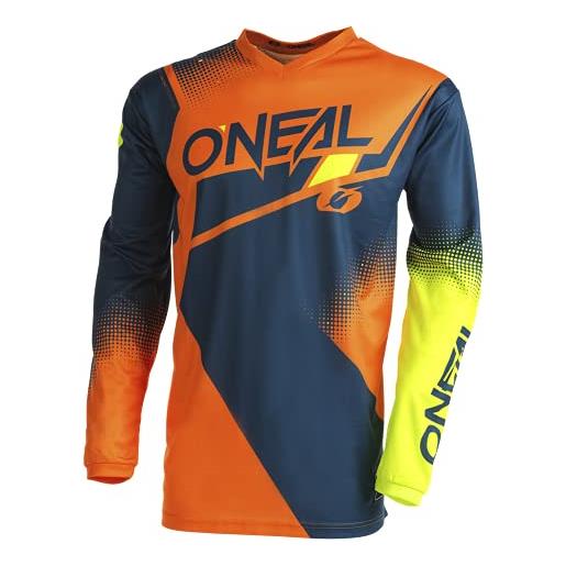 O'NEAL jersey maglia element camo v. 22, grigio/giallo fluo, m, uomo