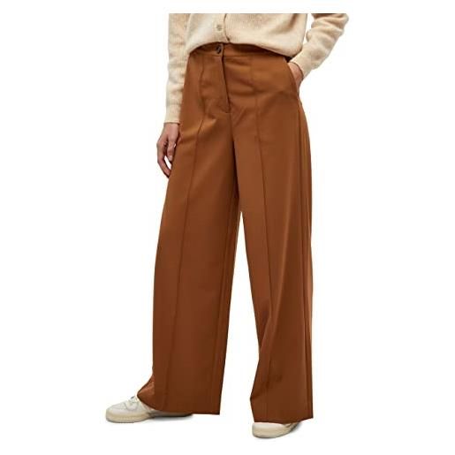 Minus nagina pants, pantaloni, donna, marrone (371 rustic brown), 52