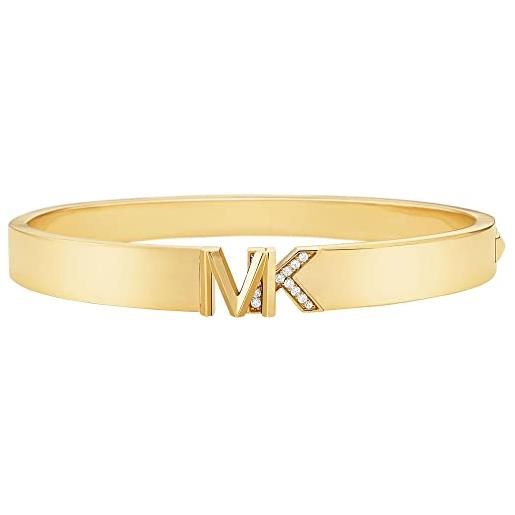 Michael Kors - bracciale da donna in ottone tono oro premium mkj7966710