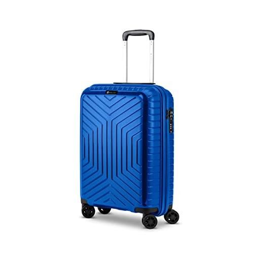 Ciak Roncato r roncato hexa trolley s 4r polipropilene ultra leggero, misura bagaglio a mano (blu royal 22)