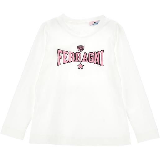 CHIARA FERRAGNI t-shirt cotone ferragni stretch
