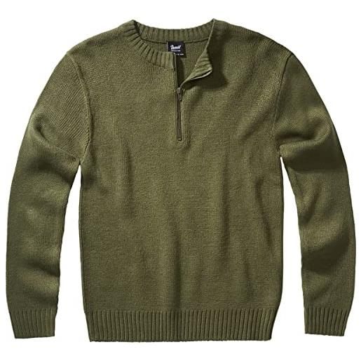 Brandit Brandit armee pullover, maglione uomo, grigio (anthrazit), xxl