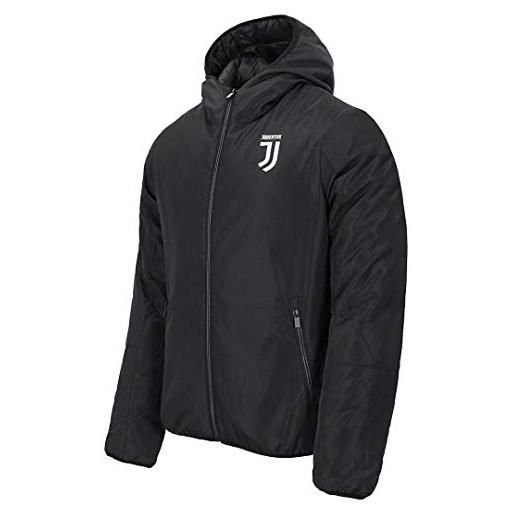 JUVEntus giacca piumino imbottito softshell juventus prodotto ufficiale ragazzo uomo (nero) (s)