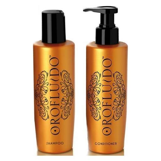 Orofluido Revlon orof luido shampoo + balsamo (200ml each) by colomer [bellezza] by orof luido revlon