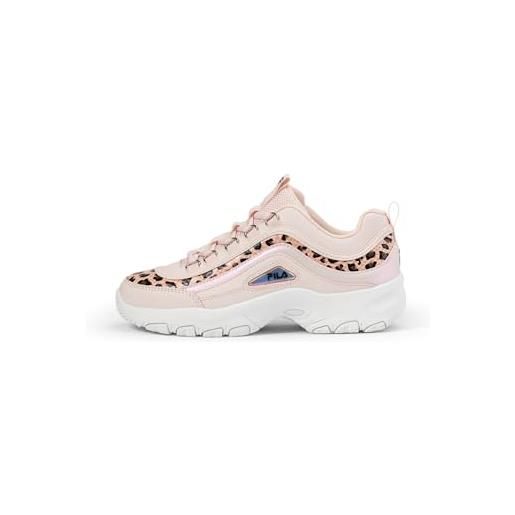 Fila strada a teens, scarpe da ginnastica bambine e ragazze, white snake, 39 eu